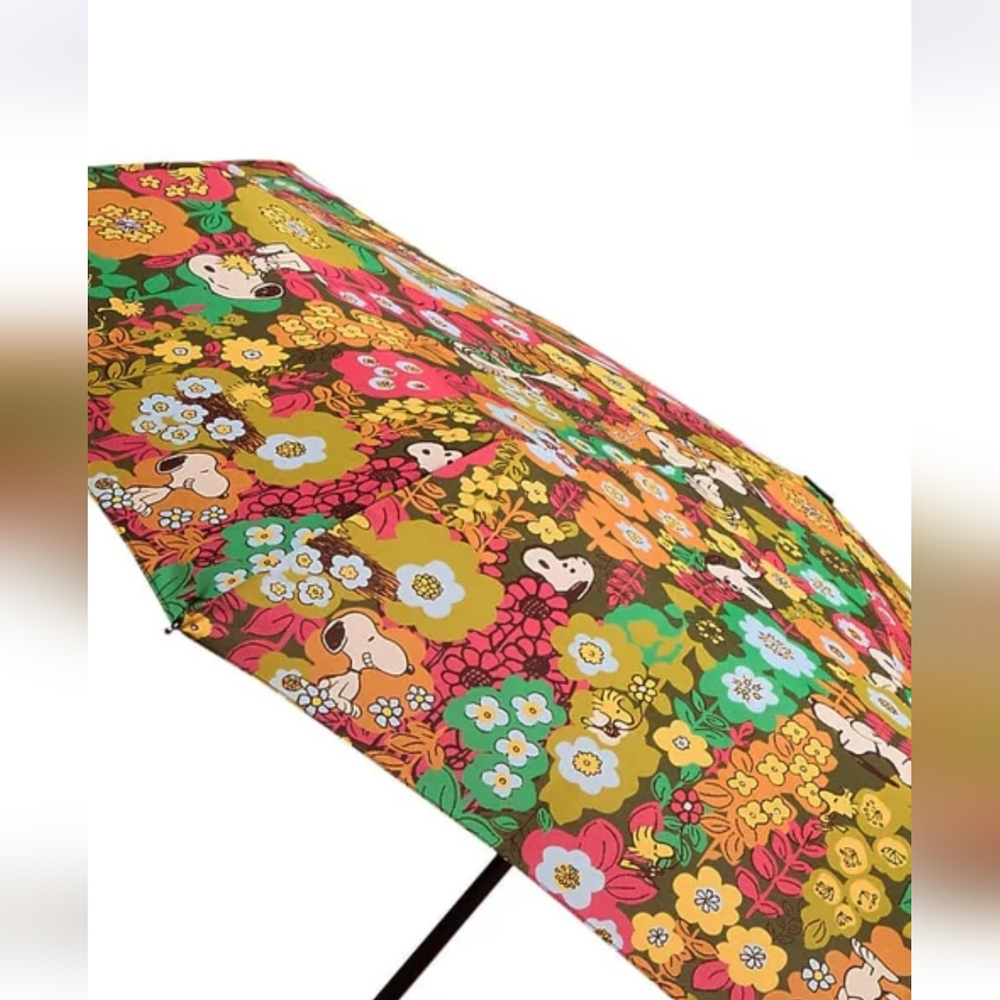 Sold Out And Rare Floral Snoopy Umbrella-NWT - Picture 3 of 4